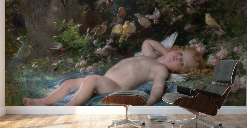 Le réveil de l’amour [1891] by Léon–Jean–Basile Perrault [1832–1908] Wall Murals