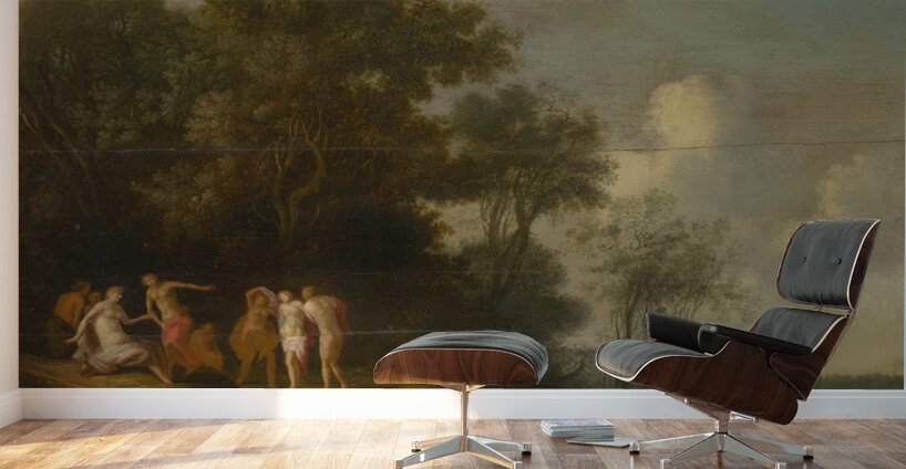 Diana and Callisto [1635–1645] by Dirck Dalens [1600–1676] Wall Murals