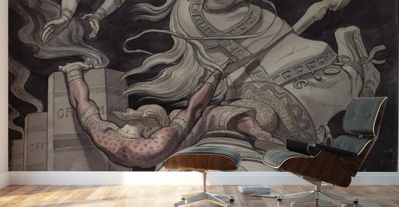 Figure pour l’église orthodoxe grecque by Charles Joseph Lameire [1832–1910] Wall Murals