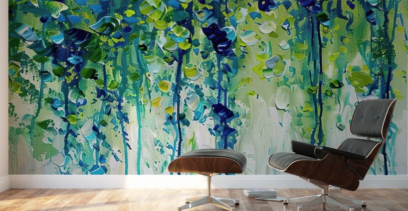 Azure Cascade NHB92J 60 Wall Murals