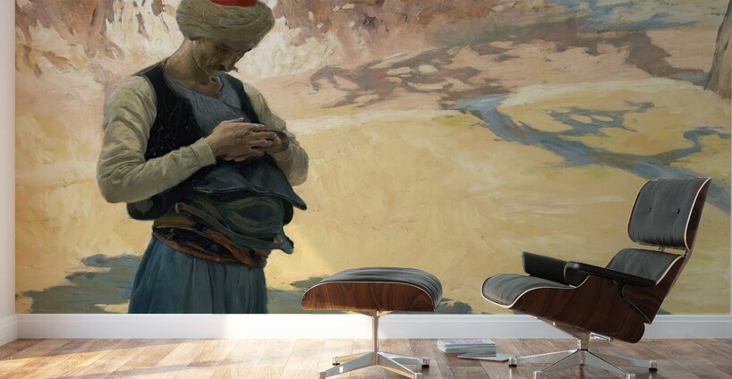 Praying by Stefano Farneti [1855–1926] Wall Murals