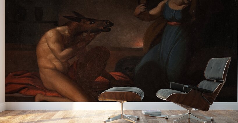 The Metomorphosis Of Lucius by C.F. Høyer [1775–1855] Wall Murals