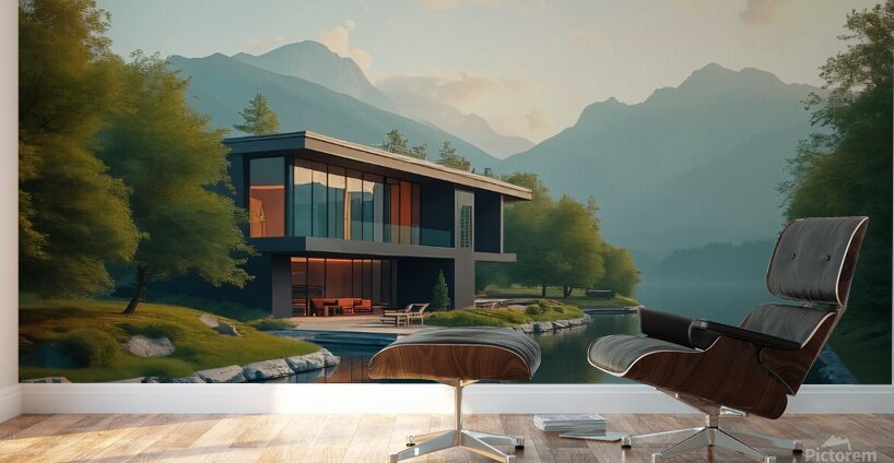 Lakeside Serenity Wall Murals