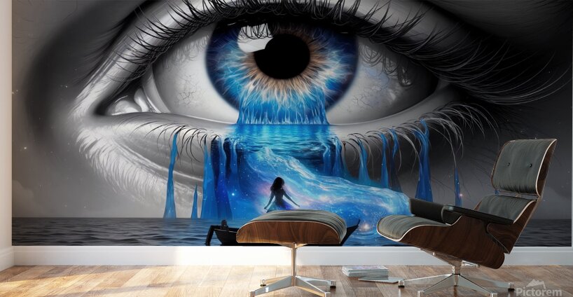 Ocean of Dreams: The Eye of Imagination Wall Murals