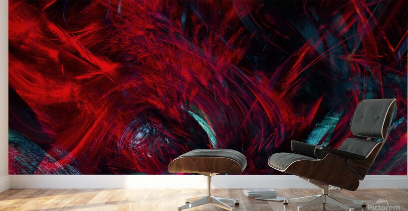 Chromatic Fury Wall Murals