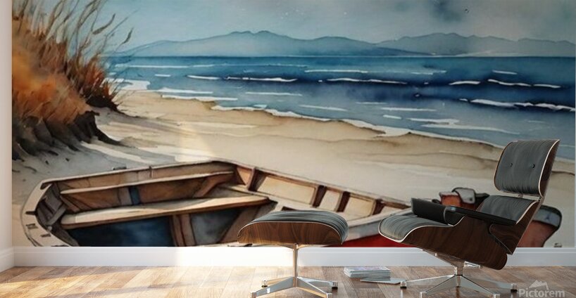 Beau bateau  Wall Murals