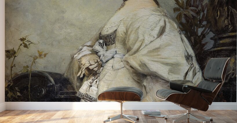 Magdalena Plach [1870] by Hans Makart [1840–1884] Wall Murals