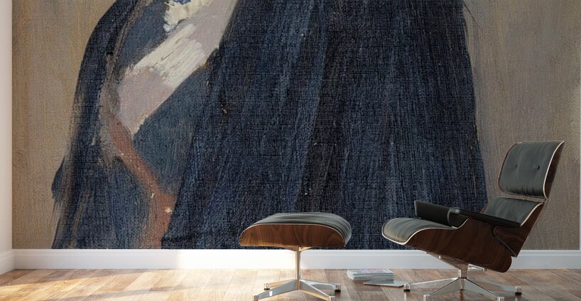 Skecth for the Portrait of Prince Carl [1890–1895] by Albert Edelfelt [1854–1905] Wall Murals