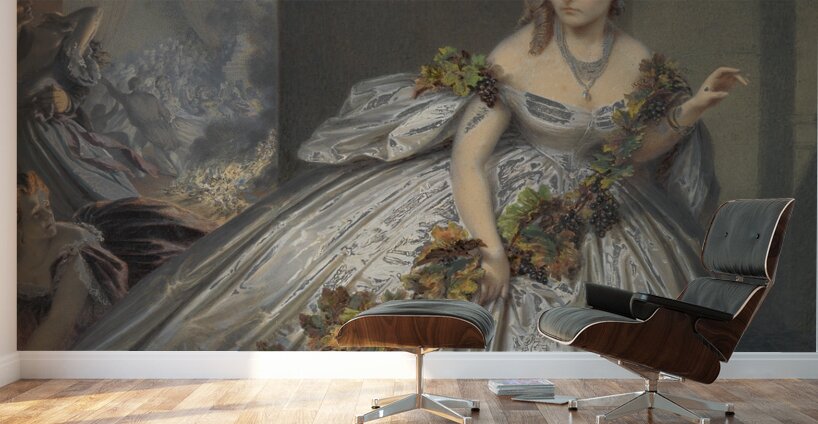 La Frayeur [1861–64] by Pierre–Louis Pierson [1822–1913] Wall Murals