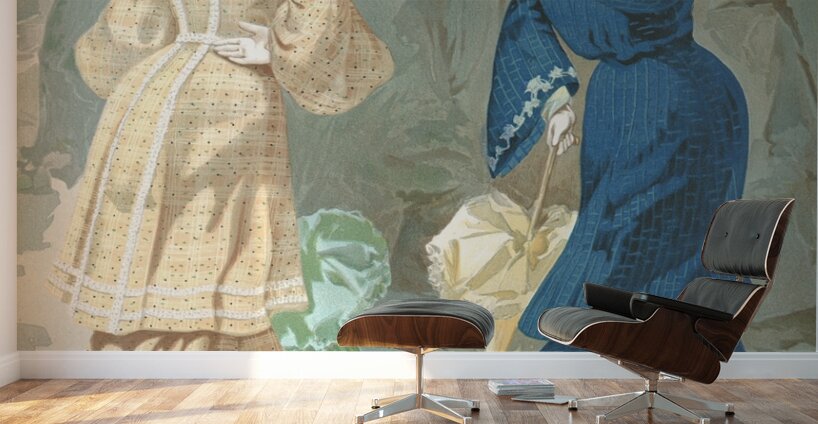 Voile sextette [1904] by H. B. Claflin [19th–20th Century] Wall Murals