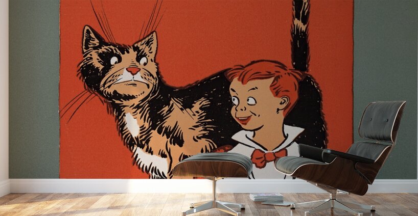 Denslow’s Mother Goose Pl 17 [1901] by William Wallace Denslow [1856–1915] Wall Murals