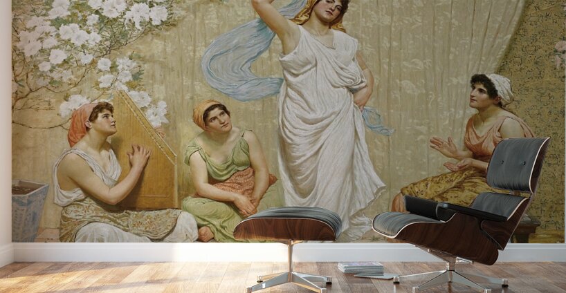 The Dance of Salome [1885] by Robert Fowler [1850–1926] Wall Murals