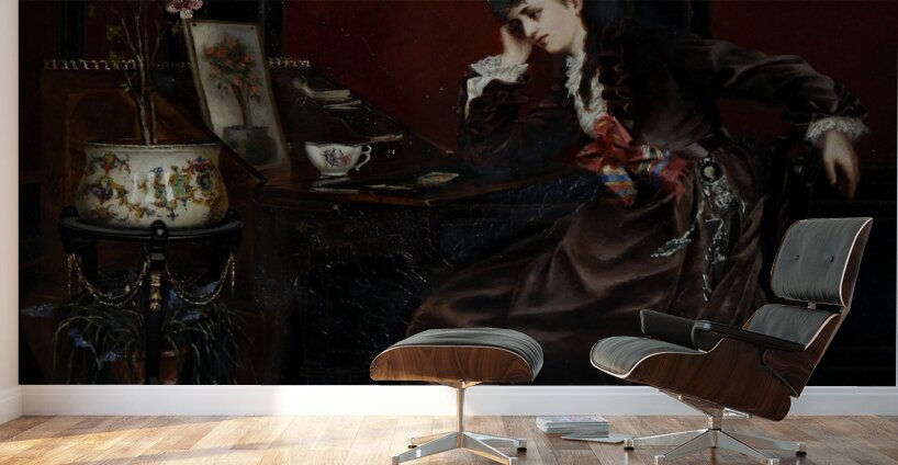 The Pleasures Of Art [1871] by Sarah Sophia Beale [1837–1920] Wall Murals