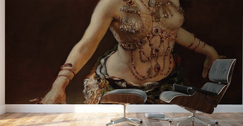 Lili Marberg as Salome [c. 1905] by Leopold Schmutzler [1864–1941] Wall Murals