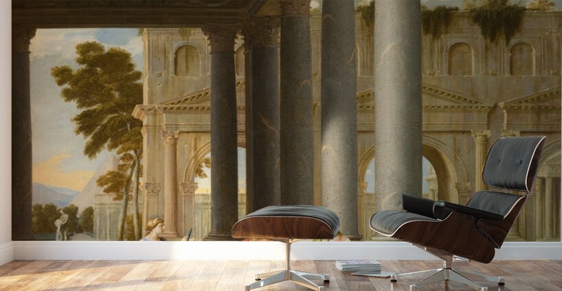 Achilles Discovered Among the Daughters of Lycomedes [circa 1640–1645] by Jean Lemaire [1598–1659] Wall Murals