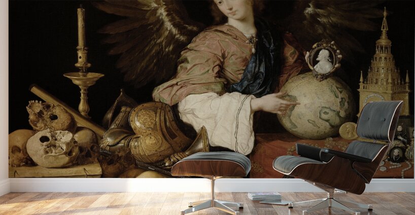 Allegory of Vanity [1632–1636] by Antonio de Pereda [1611–1678] Wall Murals