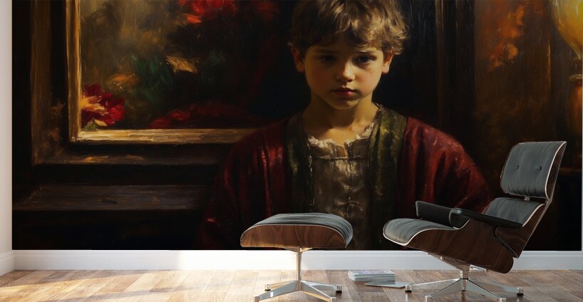 The Youthful Painter Wall Murals