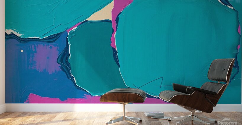 abstract with amazing colors Wall Murals