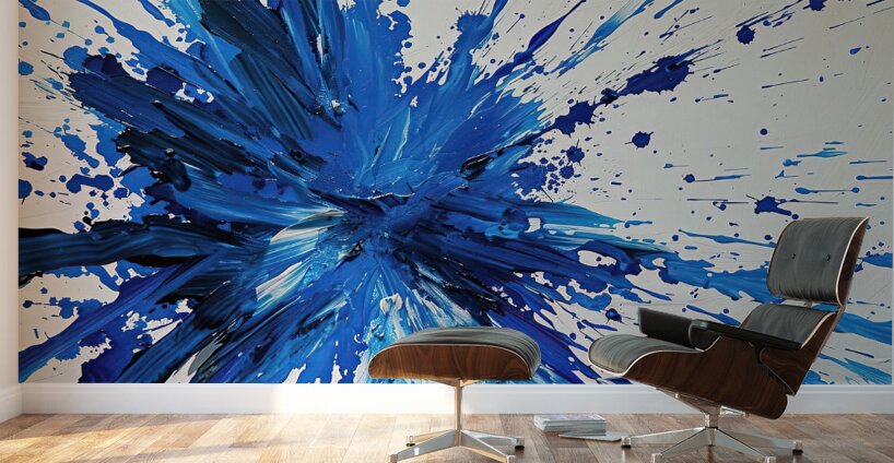 Azure Explosion H3C9N2 58 Wall Murals