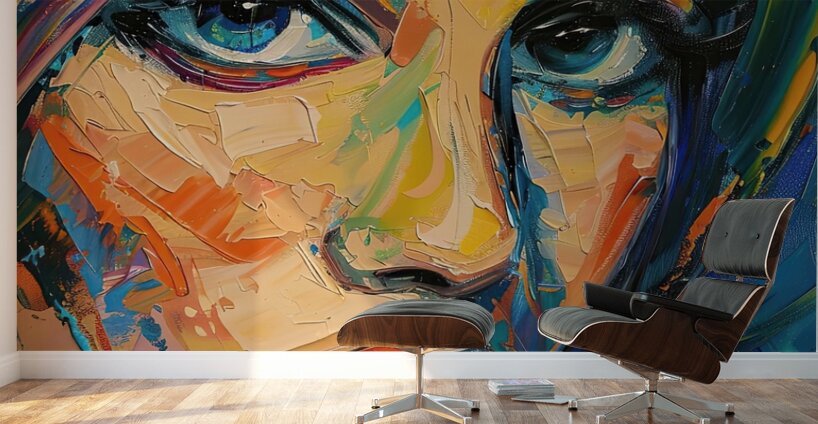 Azure Gaze 2P9H3N 65 Wall Murals