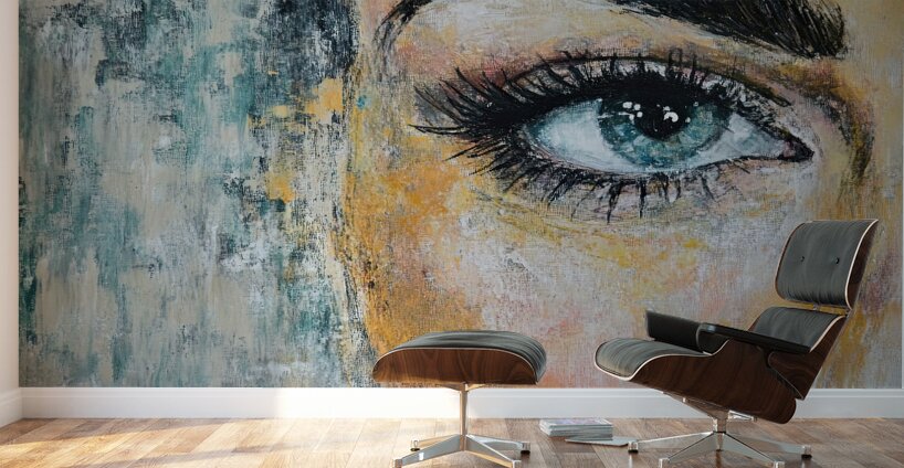 Azure Gaze Within Y492H 60 Wall Murals