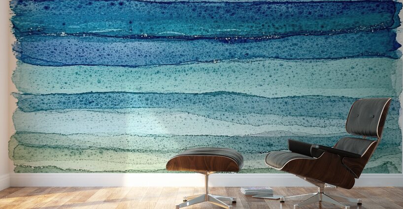 Azure Horizons Tranquil Depths 7P3H2N 45 Wall Murals