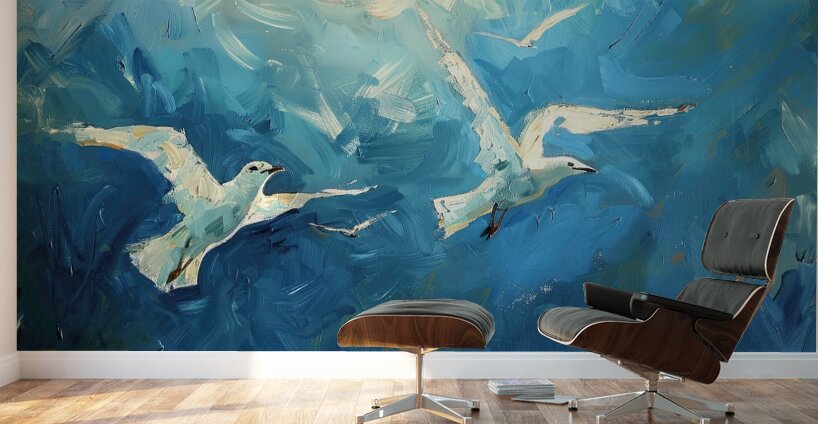 Azure Wings Soaring High Z92HNP 58 Wall Murals