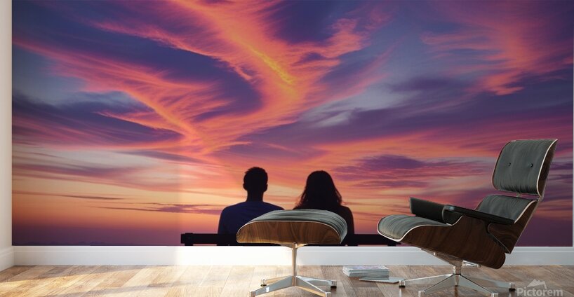 Sunset and twilight Wall Murals