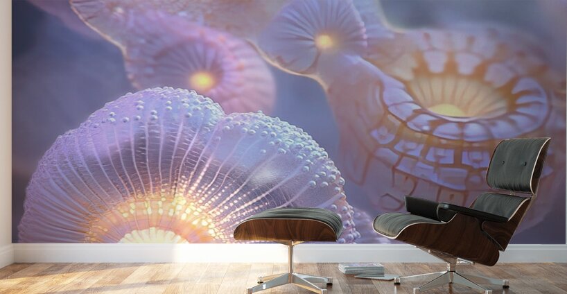 Bioluminescent Bloom 792HKJ 62   Copy Wall Murals