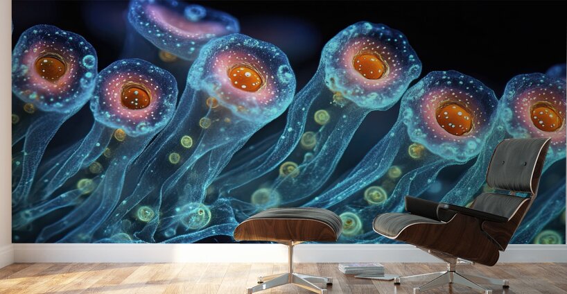 Bioluminescent Bloom 74HNPZ 47 Wall Murals