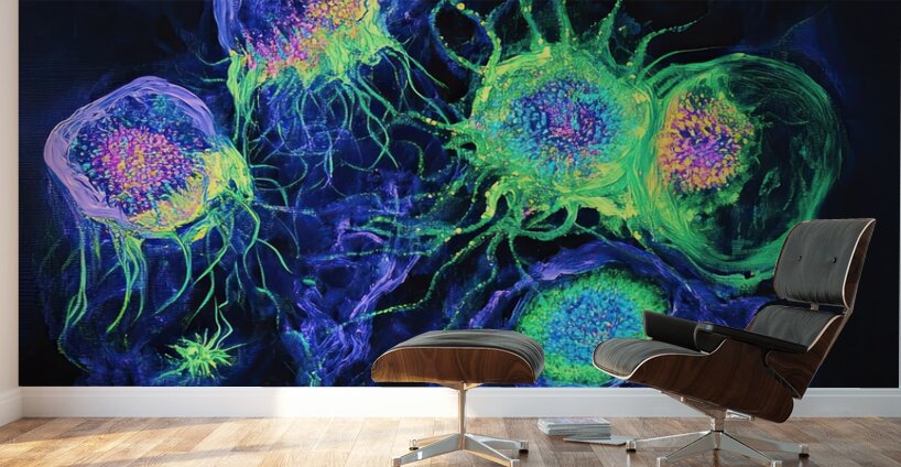 Bioluminescent Bloom 78HNP2 62 Wall Murals