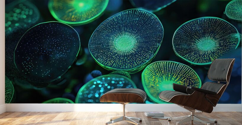 Bioluminescent Forms 7P3H9N 55   Copy Wall Murals
