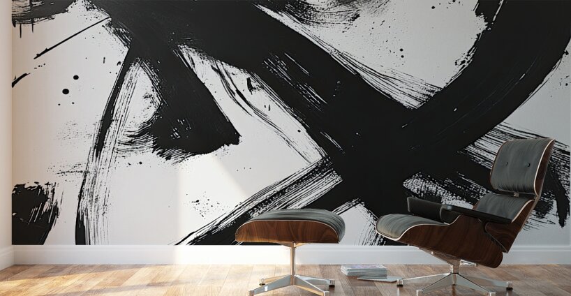 Black White Dance 92HJ8P 60 Wall Murals