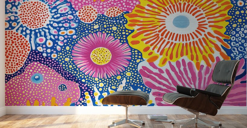 Blooming Cosmos 79HNPZ 57 Wall Murals