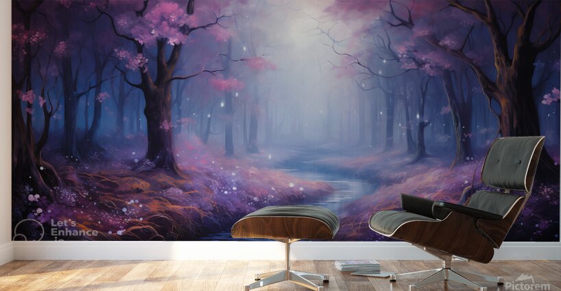 Plum Forest of Dreams Wall Murals