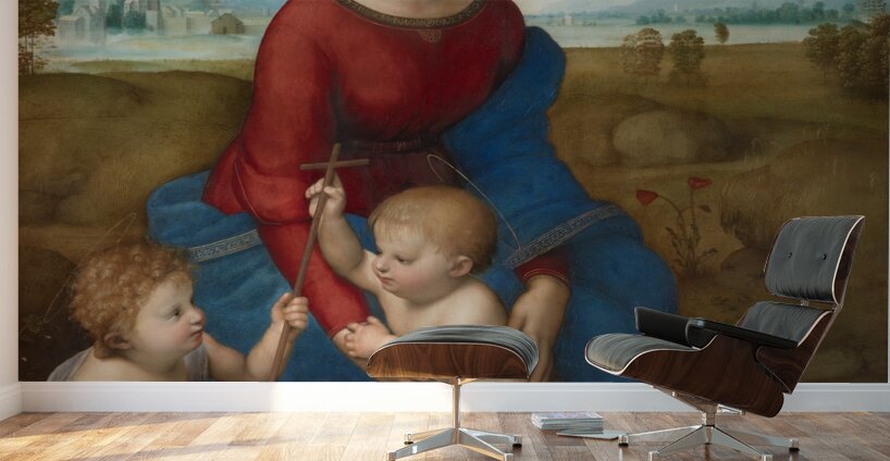 Madonna In The Meadow by Raphael [1483–1520] Wall Murals