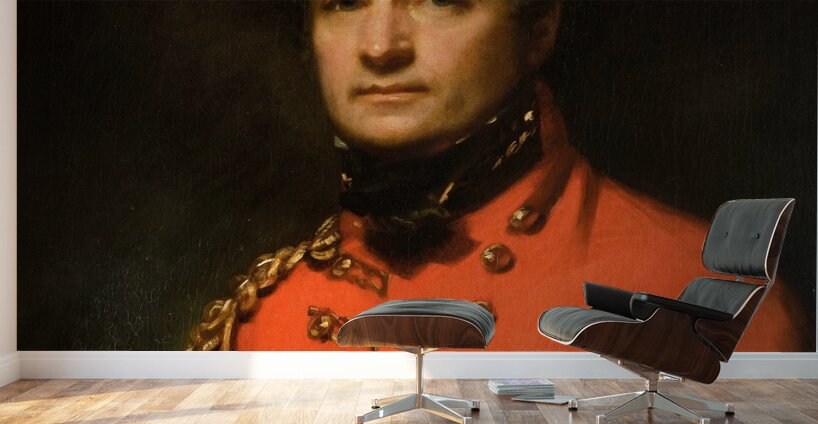 Portrait of General Henry Wynyard [circa 1811–1819] by Sir Henry Raeburn [1756–1823] Wall Murals