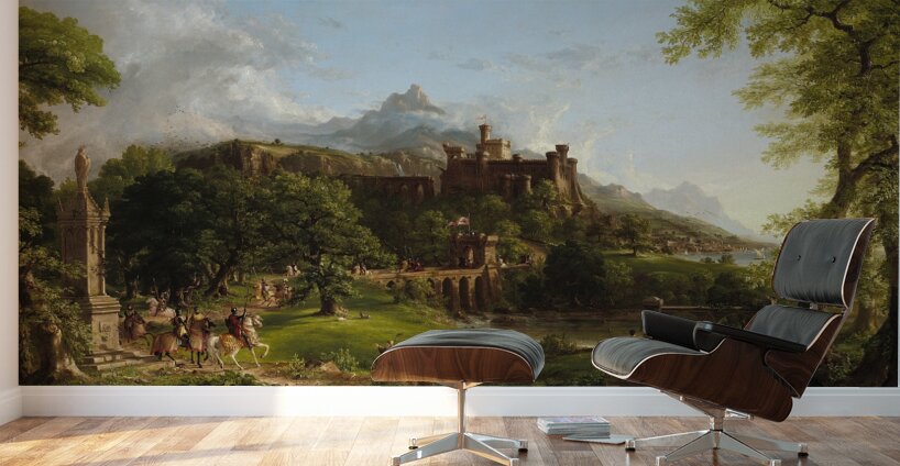 The Departure [1837] by Thomas Cole [1801–1848] Wall Murals