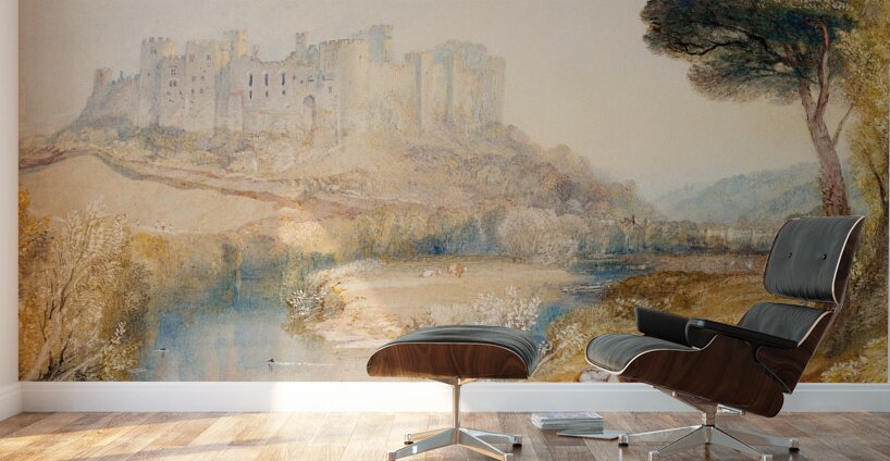 Ludlow Castle. Shropshire by Joseph Mallord William Turner [1775–1851] Wall Murals
