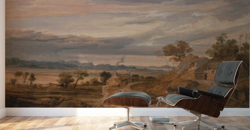 Landscape with Cottages [1802–1827] by James Ward [1769–1859] Wall Murals