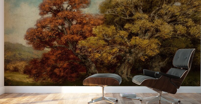 Adirondack Foliage by Robert Melvin Decker [1847–1921] Wall Murals