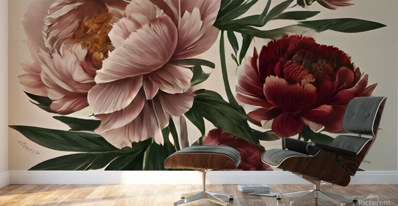 Floral Artwork Poster Botanical Print Wall Murals