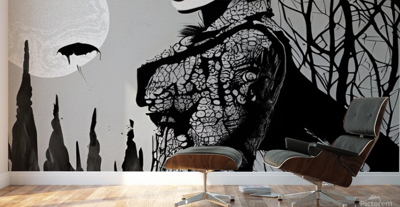 Shadows & Lace Wall Murals