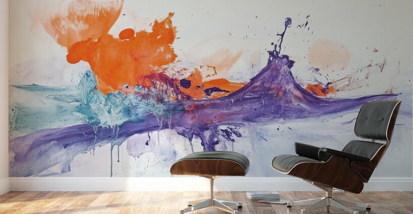 Chromatic Convergence 8H29P7 45 Wall Murals