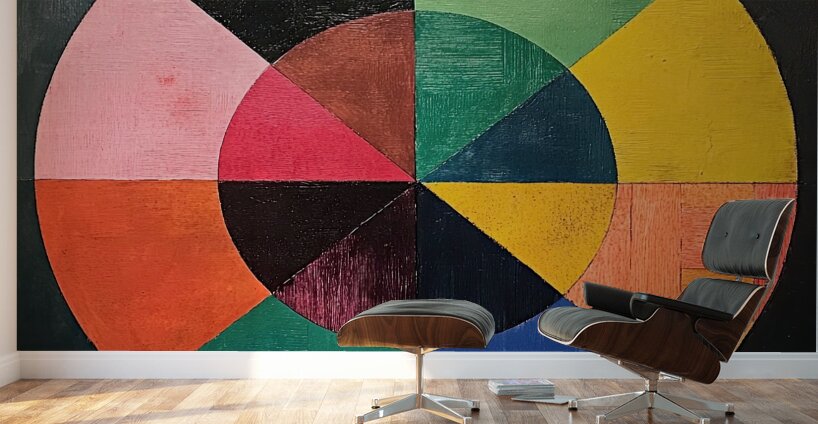 Chromatic Convergence H92J7N 47 Wall Murals