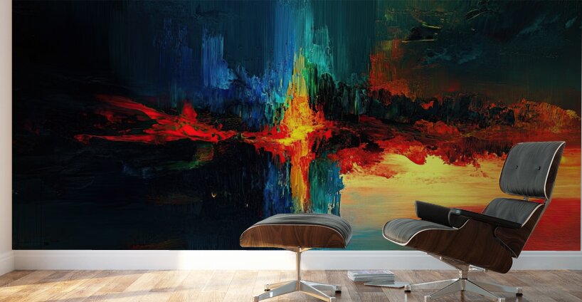 Chromatic Convergence Y59H2N 62 Wall Murals