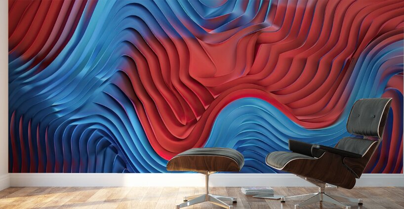 Chromatic Currents 29HBCJ 60 Wall Murals