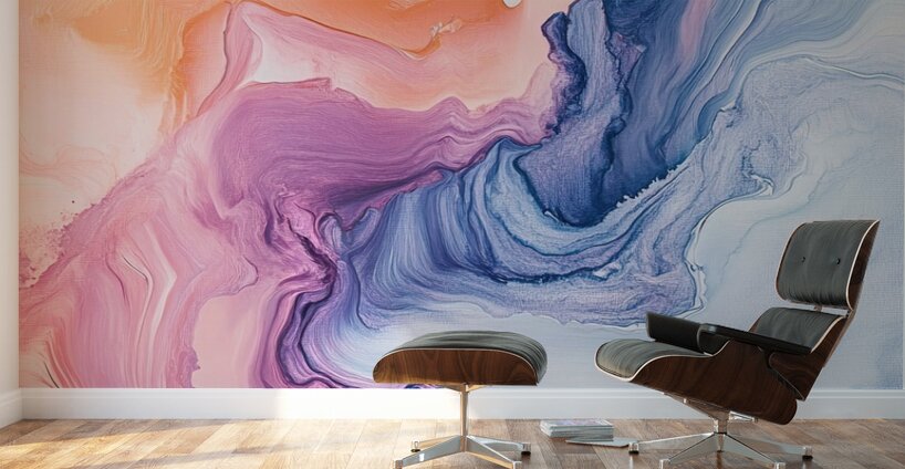 Chromatic Currents 2P9H7N 47 Wall Murals