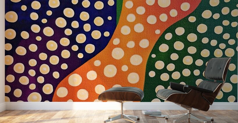 Chromatic Currents 7P3H2N 53 Wall Murals