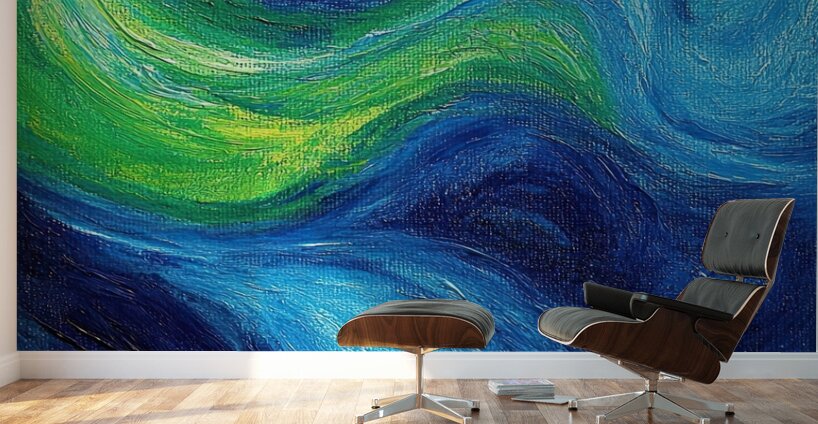 Chromatic Currents Y59H3N 55 Wall Murals